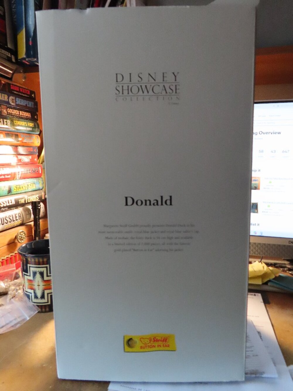 Steiff Disney Showcase Donald Duck Plush